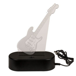 Lampka LED 3D - gitara