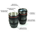 Kubek obiektyw Lens Cup, czarny - 375 ml