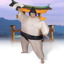 Nadmuchiwany kostium zawodnika sumo
