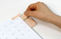 Zestaw lekarza - karteczki plastry i długopis strzykawka