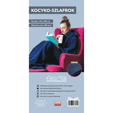 Kocyko-szlafrok [17 kolorów]