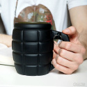 Olbrzymi kubek / kufel granat 790ml - czarny