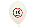 Balony urodzinowe - 18 urodziny