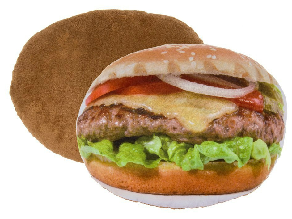 Poduszka hamburger 33 cm