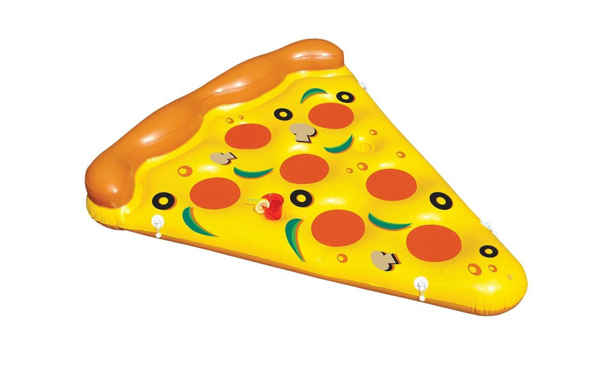 Materac do pływania - kawałek pizzy