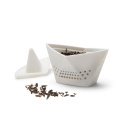 Zaparzacz herbaty - papierowa łódka