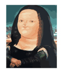 Gruba Mona Lisa - zestaw do malowania po numerach