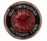 Metalowy zegar - Old Town Clocks