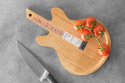 Zestaw kuchenny muzyka - deska i łyżki gitary
