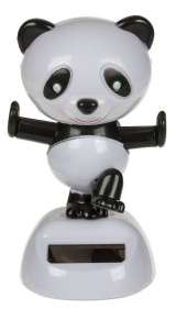 Figurka solarna - miś panda