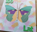 Kartka urodzinowa - motyl