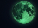 Naklejka fluorescencyjna - księżyc