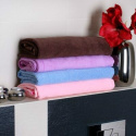 Ręcznik ze szlafrokiem - 2w1 [ręczniko-szlafrok] - niebieski