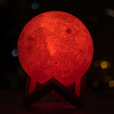 Lampka nocna - Księżyc 3D Lampka nocna - Księżyc 3D