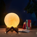 Lampka nocna - Księżyc 3D