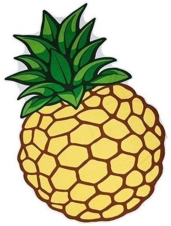 Ręcznik plażowy - ananas