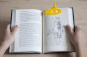 Zakładka do książki - żółta łódź podwodna