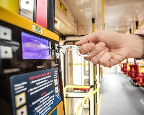 Brelok dotykacz bezdotykowy