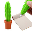 Długopis z podstawką - kaktus w doniczce