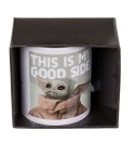 Kubek Baby Yoda - dobra strona