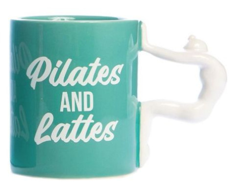 Kubek fitness - Pilates & lattes