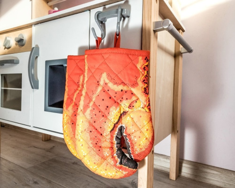 Rękawice kuchenne - kraby