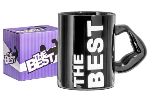 Kubek - The Best - czarny