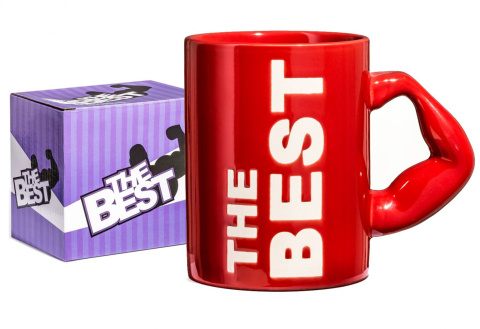 Kubek - The Best - czerwony
