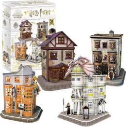 Puzzle 3D - Harry Potter - Ulica Pokątna