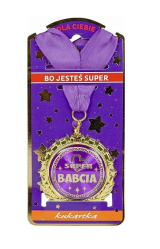 Złoty medal - Super Babcia