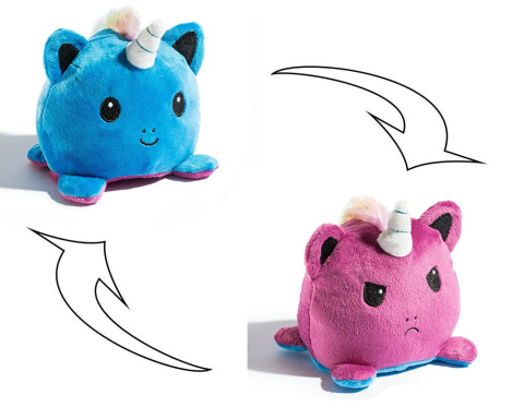 Dwustronny pluszak - jednorożec