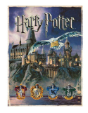 Puzzle - Harry Potter - Hogwart i Hedwiga