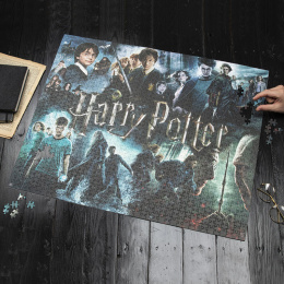 Puzzle - Harry Potter - kolaż z plakatów filmowych