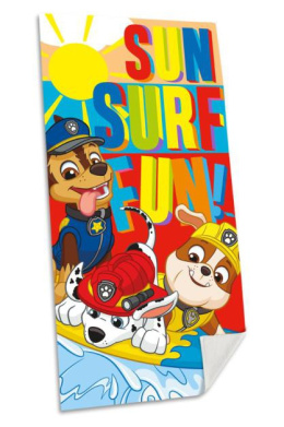 Ręcznik - Psi Patrol - Sun surf fun - bawełna