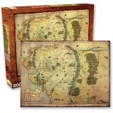 Puzzle - Władca Pierścieni - Mapa Śródziemia II