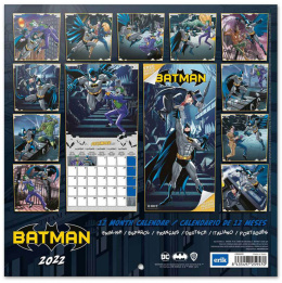 Kalendarz ścienny 2022 - Batman