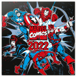 Kalendarz ścienny 2022 - Marvel