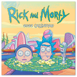 Kalendarz ścienny 2022 - Rick i Morty