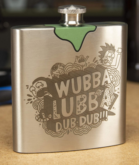 Piersiówka - Rick & Morty - Wubba-Lubba Dub Dub