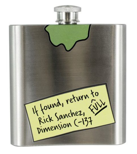 Piersiówka - Rick & Morty - Wubba-Lubba Dub Dub