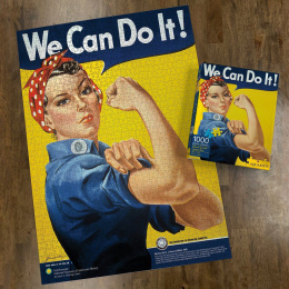 Puzzle - plakat - We can do it!