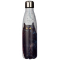 Butelka termiczna - czarny kot