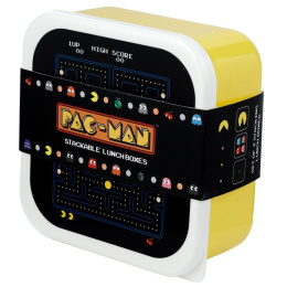 Zestaw 3 pudełek - lunch box - Pac - Man