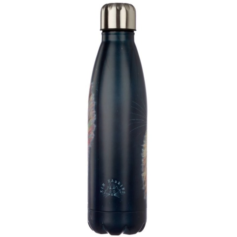 Butelka termiczna - tęczowy kot