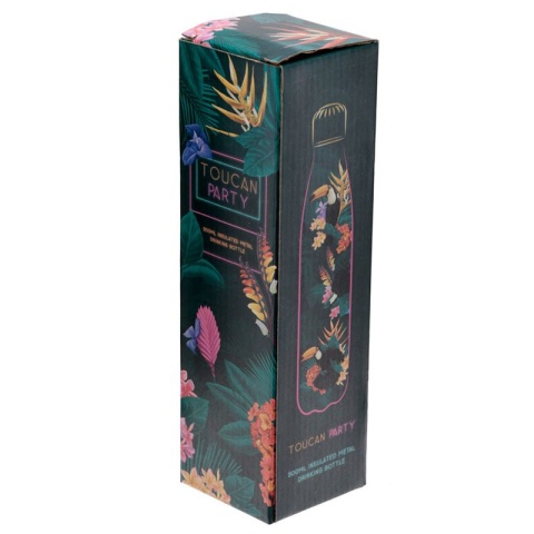 Butelka termiczna - tukany