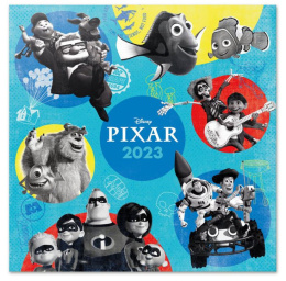 Kalendarz ścienny 2023 - Pixar