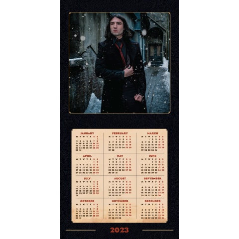 Kalendarz ścienny 2023 - Fantastyczne Zwierzęta - Sekrety Dumbledora