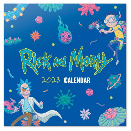 Kalendarz ścienny 2023 - Rick i Morty