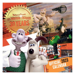 Kalendarz ścienny 2023 - Wallace i Gromit