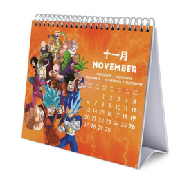 Kalendarz biurkowy 2023 - Dragon Ball